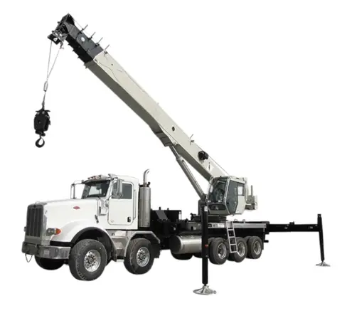 Professional crane ready for operation